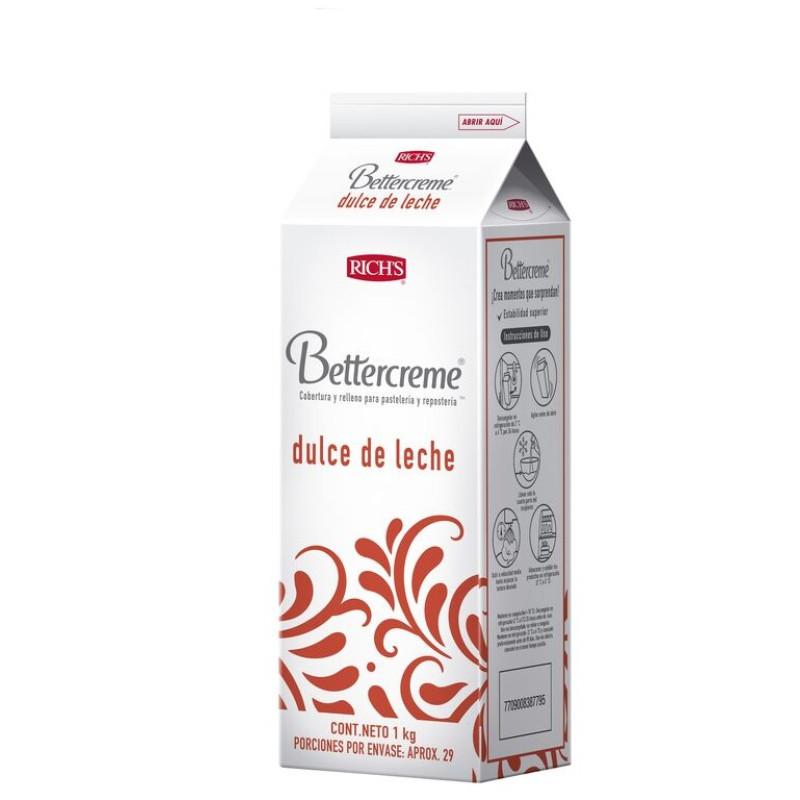 Crema Rich Bettercream Dulce de Leche